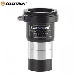 Celestron-barlow oculaire 2x 바로우 렌틸레 oculaire 1.25 파우스, insérer la lentille 3x barlow entre l'oculaire non monoculaire