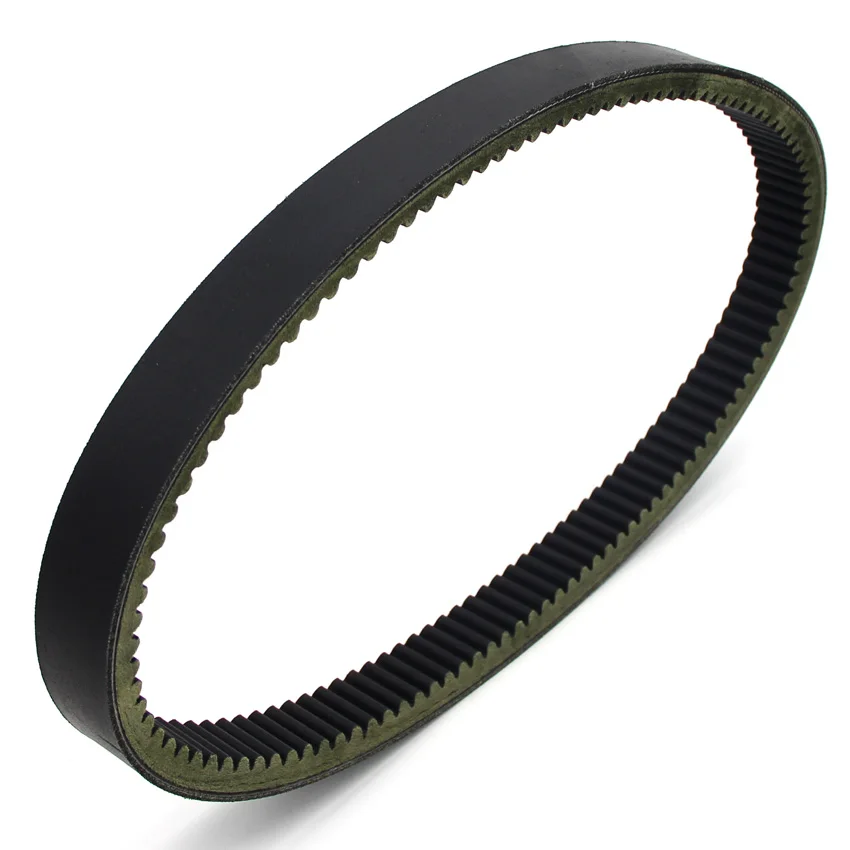 Motorcycle rubber drive belt gear pulley for Yamaha CF300 Inviter CS340 Ovation LE EC340 Excel III V ET340 ET410 Enticer II