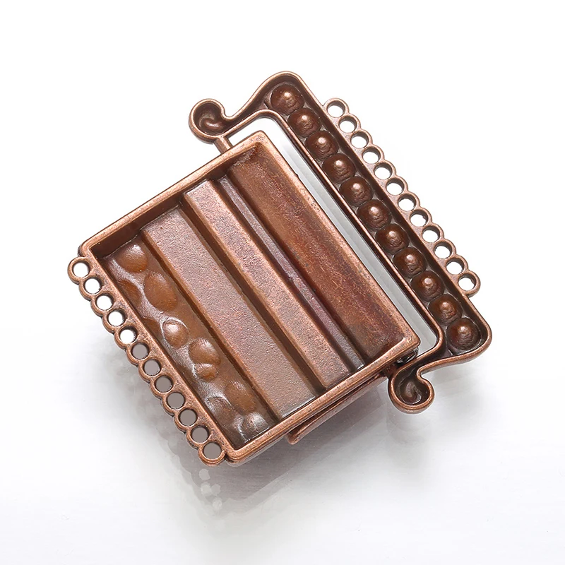 Multi Row rhinestone Clasp for bracelet elegant lock Jewelry Making colorful Necklace fermoir bracelet Findings DIY Accessories