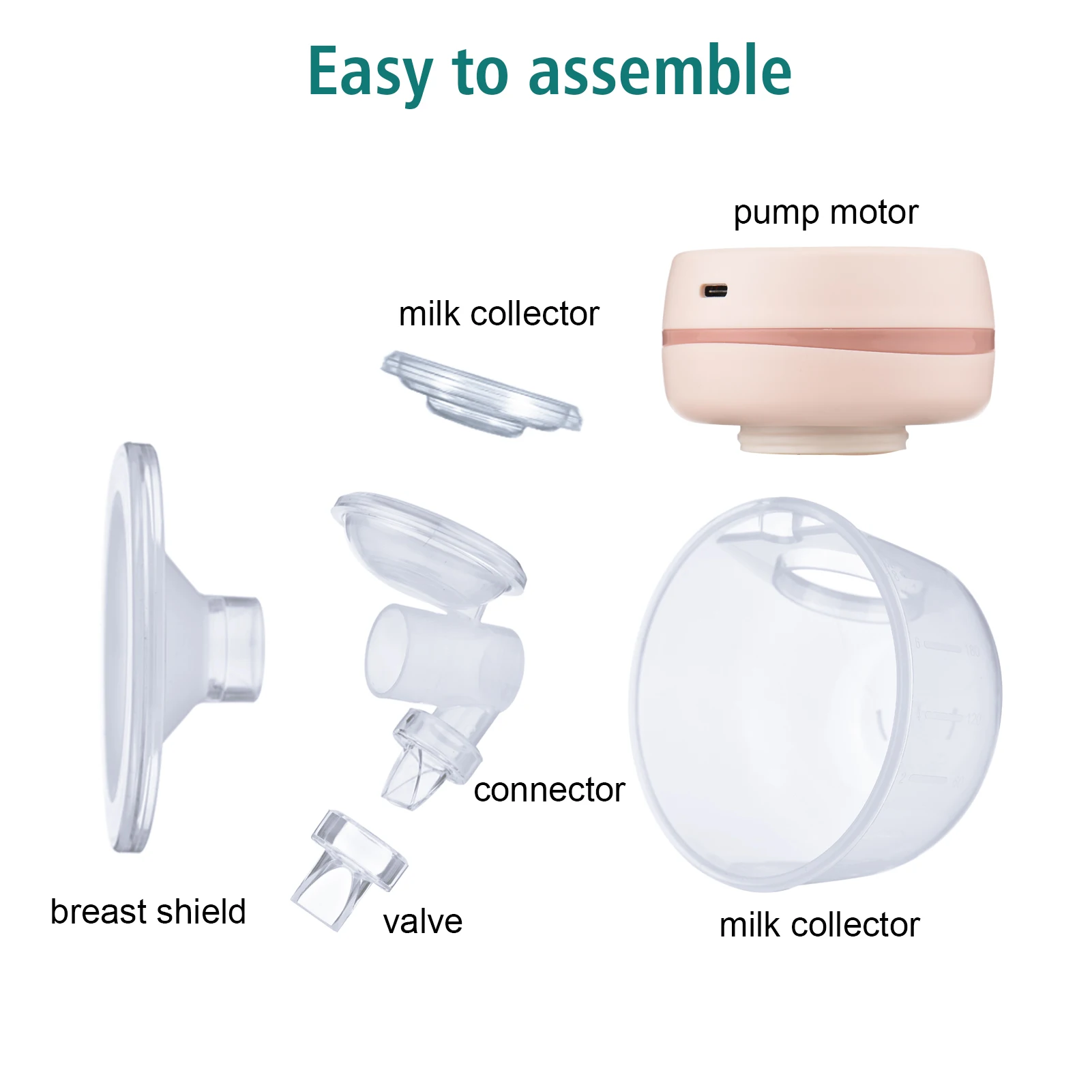 Double Electric Breast Pump Hands-Free Invisible Portable Silent Breast Pump Milk Extractor Automatic Milker BPA free