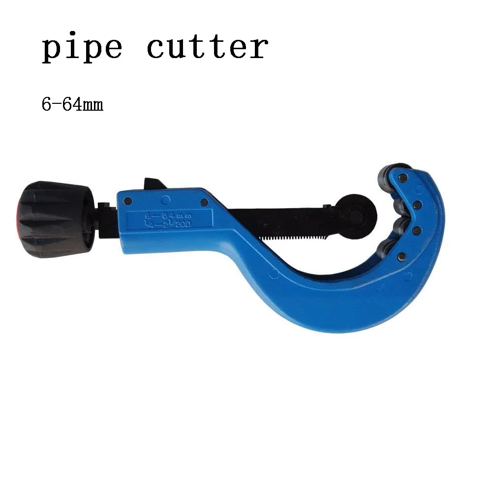 pipe cuttter 6-64mm Quick Release Heavy Aluminum Plumbing Plastic Tube 100-160mm Cutter  Hand Cutting Tools Built In Pipe Reamer