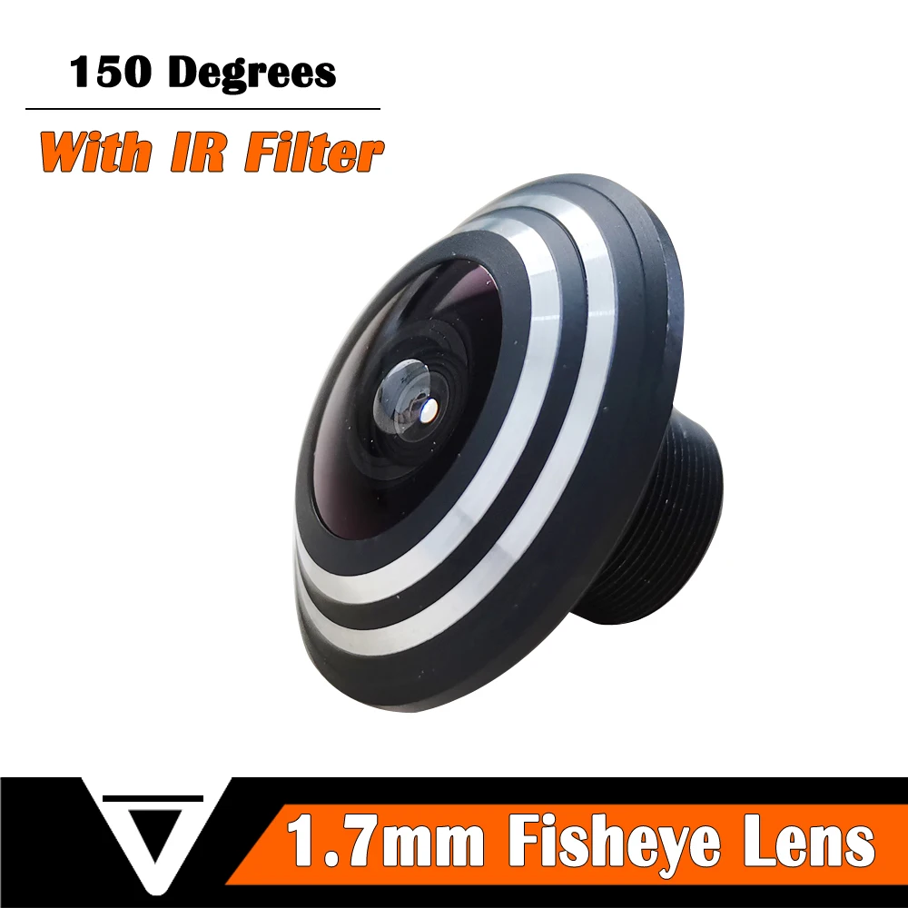 

CCTV Fisheye Lens 1.7mm Wide Angle Panorama Lens 1/3inch M12 150 Degree For CCTV HD Door AHD/TVI/CVI/CVBS Camera