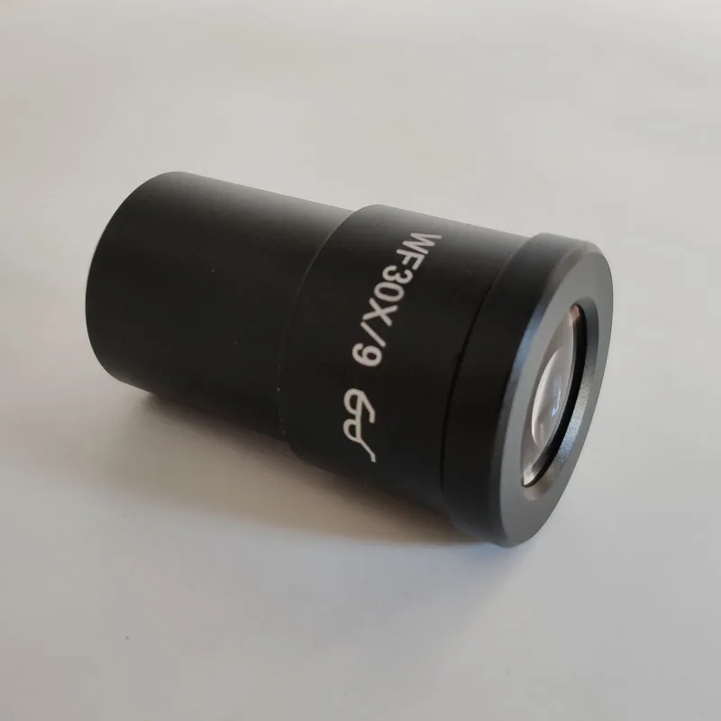 2PCS Stereo Microscope 30X Widefield Eyepiece Lens High Eyepoint Ocular 30mm Mounting Size WF30X 9mm