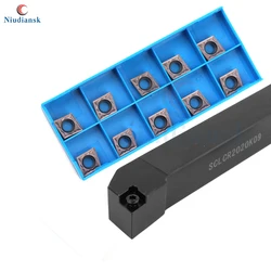 1pc SCLCR1212H SCLCR1616H09 SCLCR2020K09 SCLCR2525M09 External Turning Tool Holder For CCMT09T3 CCGT Lathe Turning Inserts Parts