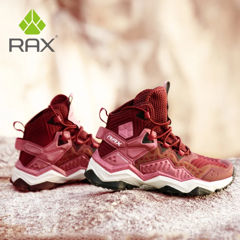 RAX Women Hiking Boots Summer Outdoor Sneakers for Women Light Trekking Shoes  male Breathable Outdoor Walking sports Shoes men