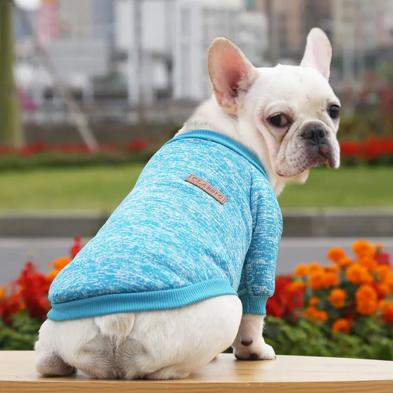 Winter Dog Clothes for Small Medium Dogs Sweater Hoodies Warm Clothing for Chihuahua French Bulldog York Dog Costume Sweatshirt