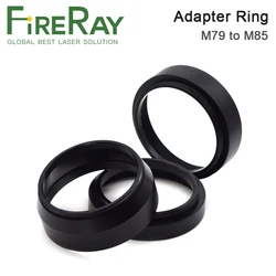 FireRay anillo adaptador de lente de escaneo M79, cambio a M85, ancho de anillo extendido, 15mm, 18mm, 20mm, 22mm, 30mm, máquina de marcado láser de fibra