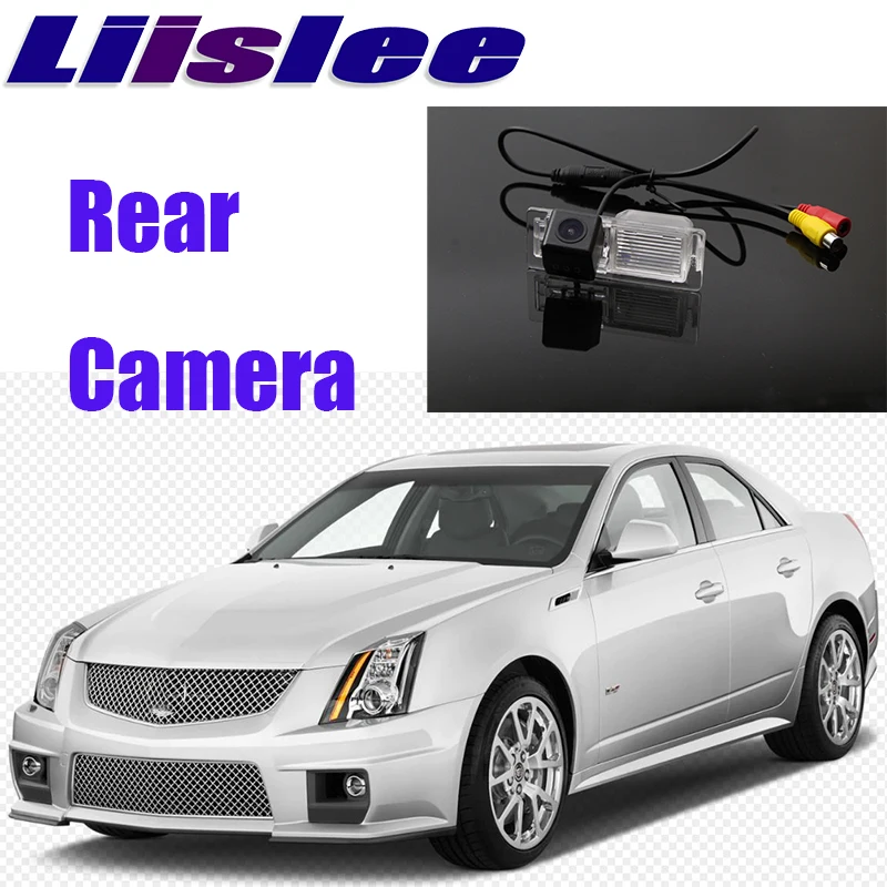 

LiisLee Car Reversing image Camera For Cadillac CTS SRX XTS 2008~2020 Night Vision HD WaterProof Rear View backup Camera