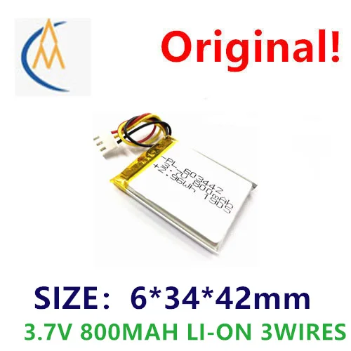 

buy more will cheap 603442 603443 603440 603545 703442 audio toys with CQC battery navigator for tire pressure monitoring