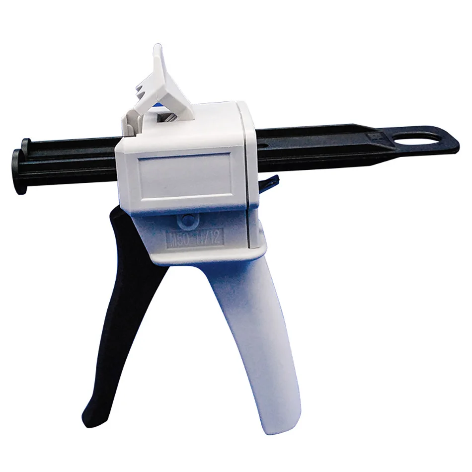 50ml Two Component AB Epoxy Sealant Glue Gun Applicator Adhensive Squeeze Mixed  Manual Caulking Dispenser 1:1 2:1