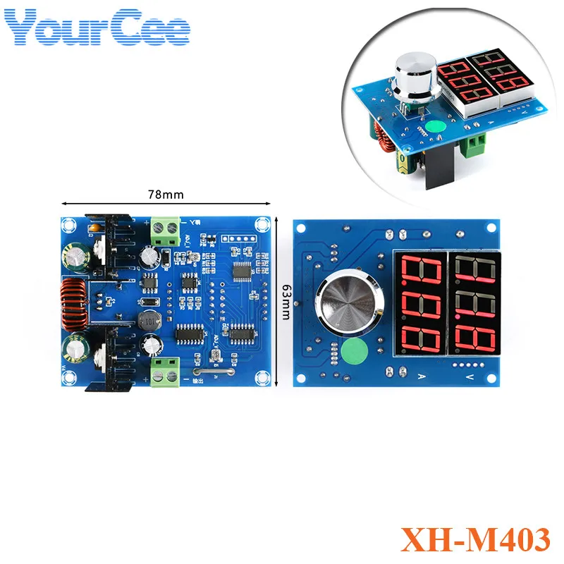 XH-M403 Digital Display Voltage Regulator Module 8A DC DC XL4016 5-36V Voltage Current Regulator Power