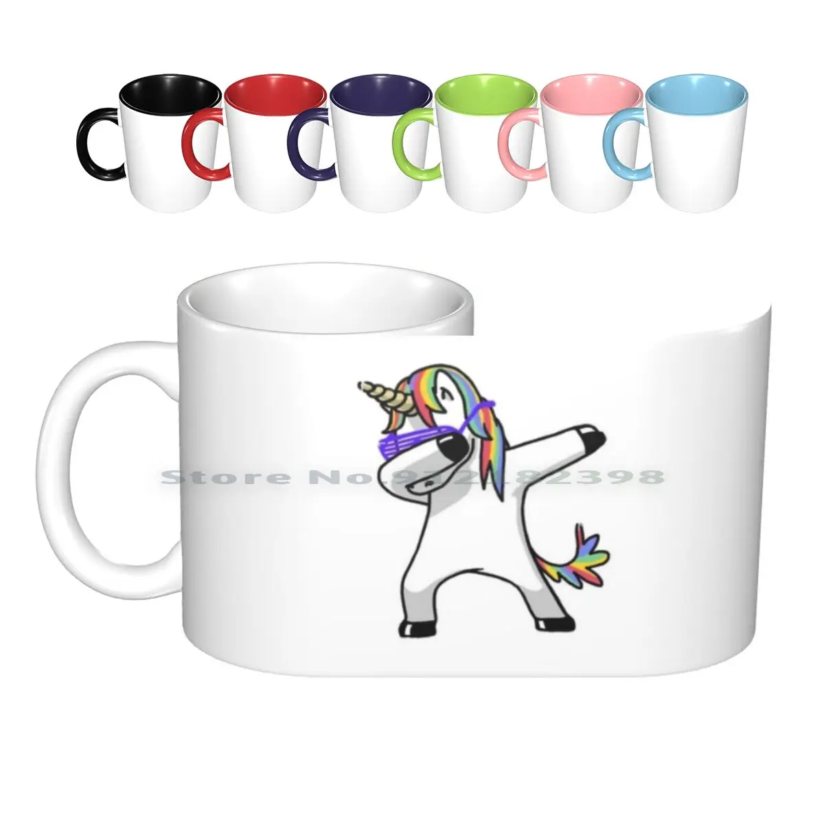 Dabbing Unicorn Shirt Dab Hip Hop Funny Magic Ceramic Mugs Coffee Cups Milk Tea Mug Dabbing Unicorn Dab Unicorn Sunglasses Deal