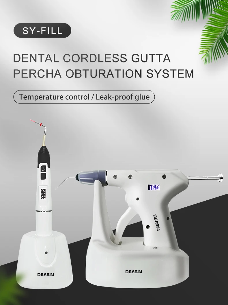 NEW Dental Endo Obturation System Gun Heated Pen Percha Gutta Tips Wireless 3D Filling Heating Tip SY-FILL