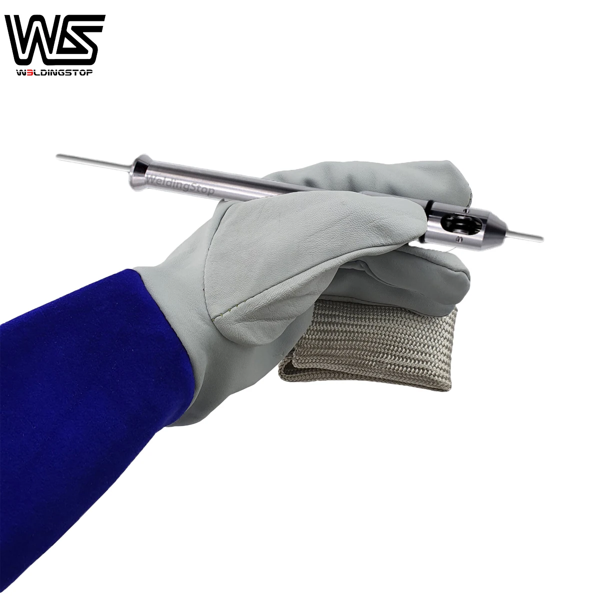 Schweißen Tig Stift Finger Feeder + Tig Finger Wärme Schild Handschuhe Wig-schweißen Zubehör Kit – Detail 1