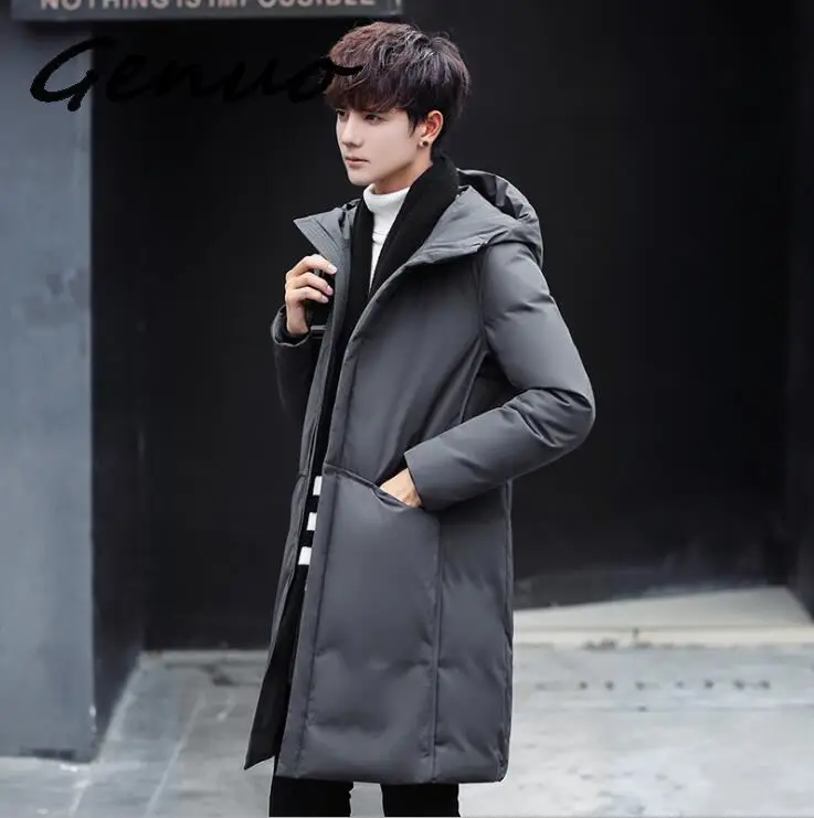 2019 Chất Lượng Cao 90% Vịt Trắng Dày Xuống Áo Khoác Áo Khoác Nam Tuyết Parkas Nam Ấm Thương Hiệu Quần Áo Mùa Đông Xuống Áo Khoác áo Khoác Ngoài