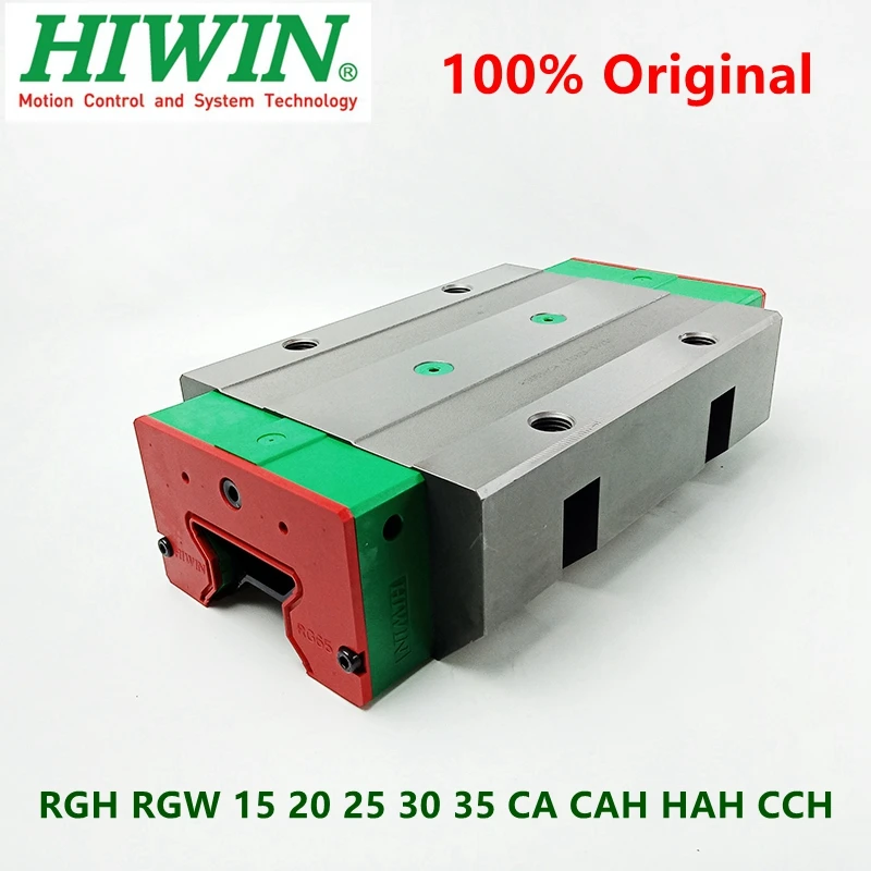 original HIWIN linear guide block carriage RGH RGW 15 20 25 30 35 CA CAH HAH CCH for RG linear rail CNC router parts