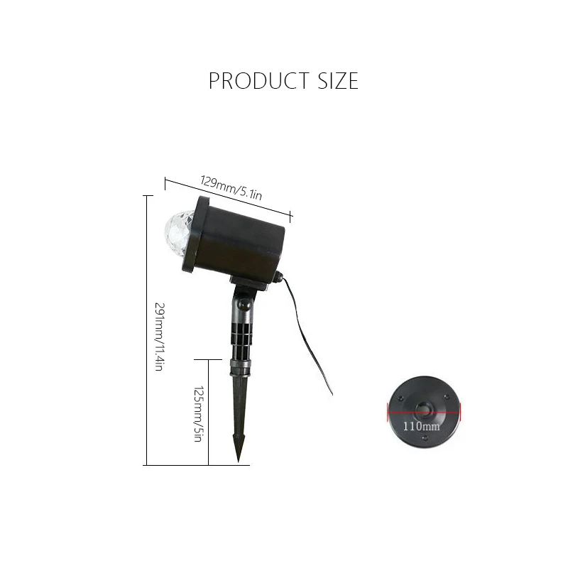 Led Rgb Water Wave Rimpel Stage Effect Verlichting Afstandsbediening Rgb Projector Lampen Club Party Show Bar Bruiloft Podium Verlichting