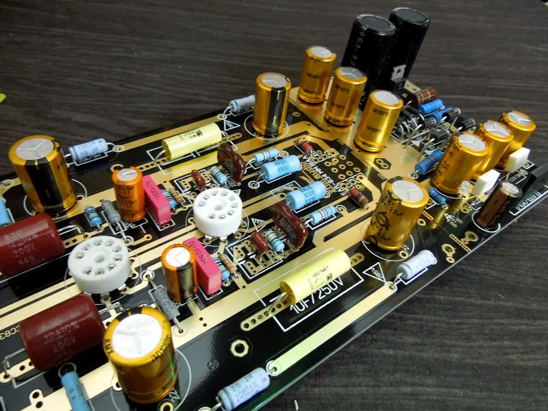 EAR834 MM RIAA Tube Phono Amplifier Stereo AMP LP Turntable Pre-Amp DIY Board