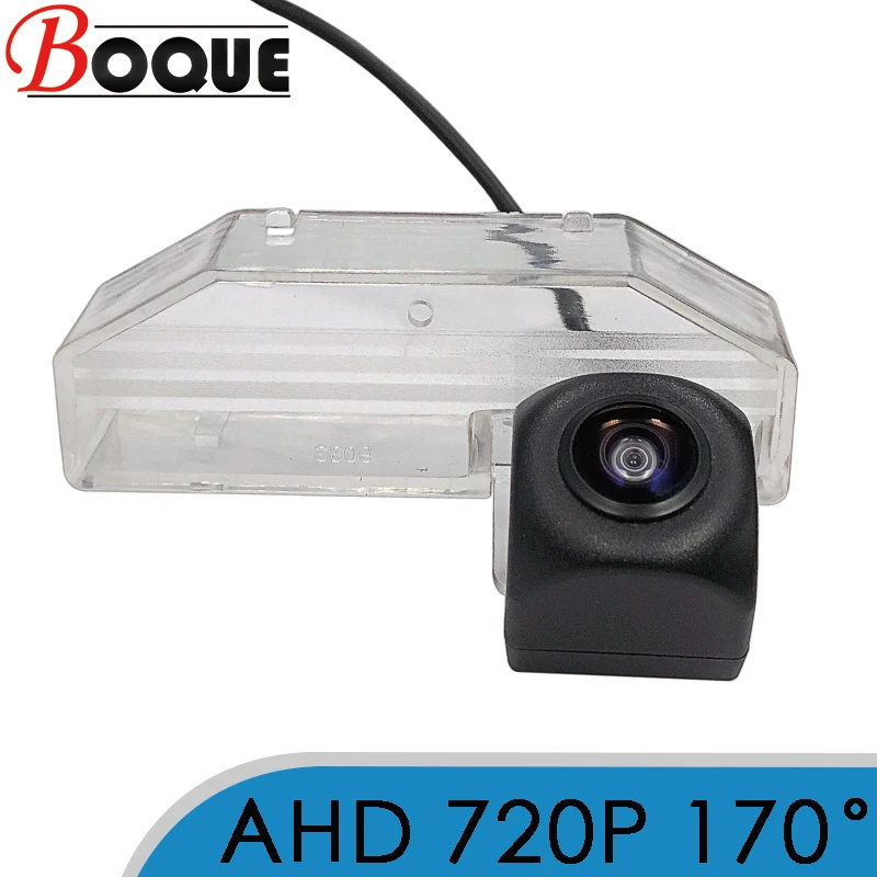 BOQUE 170 Degree 1280x720P AHD Car Vehicle Rear View Reverse Camera For Mazda CX-9 RX-8 Mazda6 6 Atenza GH 2002~2017