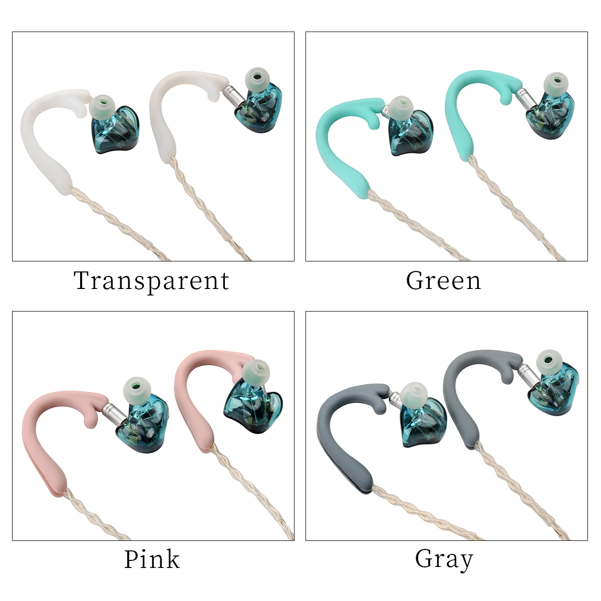 ゼンハイザーie80sie60オーディオテクニカls70is用イヤーフック,インイヤー,ソフトシリコン,スポーツ,落下防止