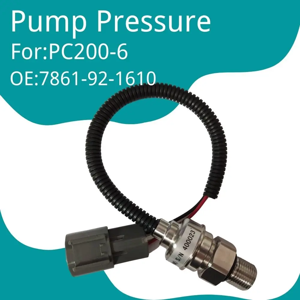 

7861-92-1610 Hydraulic Pump High Pressure Sensor Switch for KOMATSU PC200-6 Excavator Accessories Spare Parts