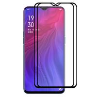 2 PCS  for OPPO Reno Z / Realme X Lite / R17 ENKAY Hat-prince Full Glue 0.26mm 9H 2.5D Tempered Glass Full Coverage Film