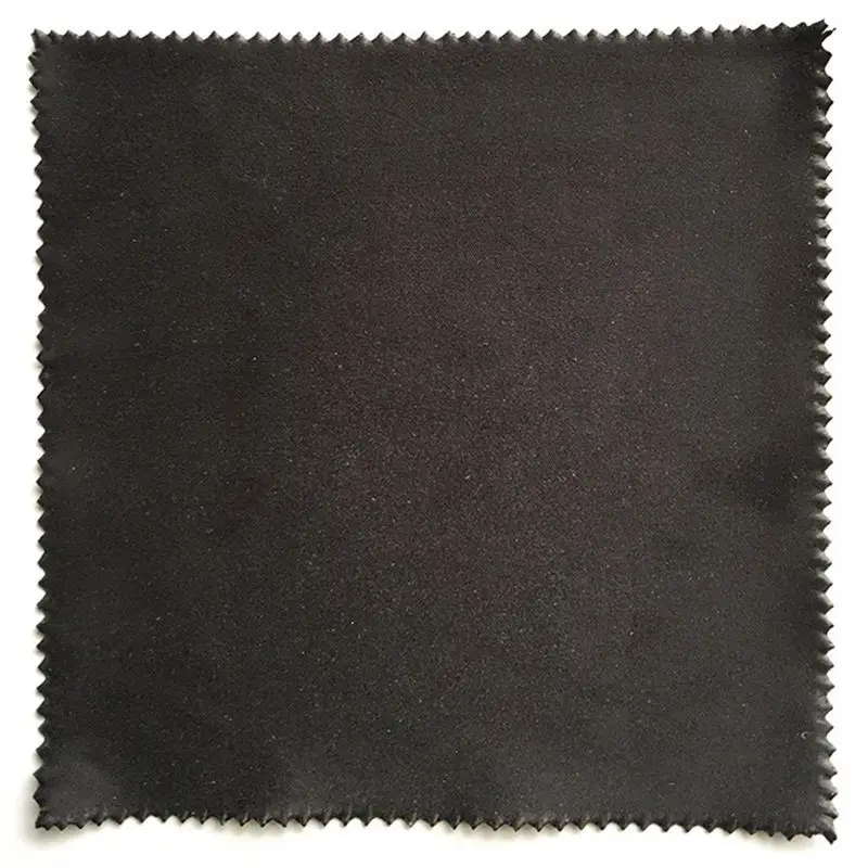 3X Microfiber Cleaning Cloth 20X19cm, Black Cleaning Cloths, Touchscreen, Smartphone Display, Glasses, Laptop, Lens, Screen LED