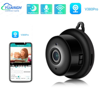 V380 Pro Mini Surveillance WIFI Camera HD 1080P Wireless Indoor Camera Night Vision Two Way Audio Motion Detection Baby Monitor