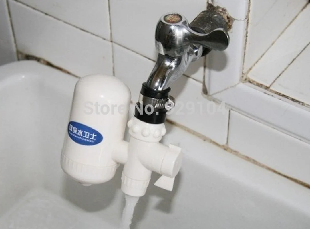 Water Filter Purifier  Alkaline Water Ionizer  For Household  Kitchen Tap  Water Treatment  Filter System Removes 99% Contaminan