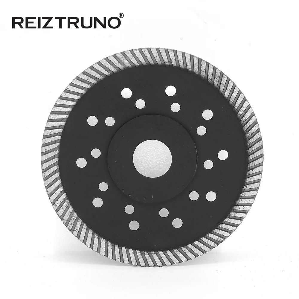 REIZTRUNO 125mm Diamond Saw Blade 5-inch Turbo rim Blade for concrete granite cutting tools with Reinforced central core