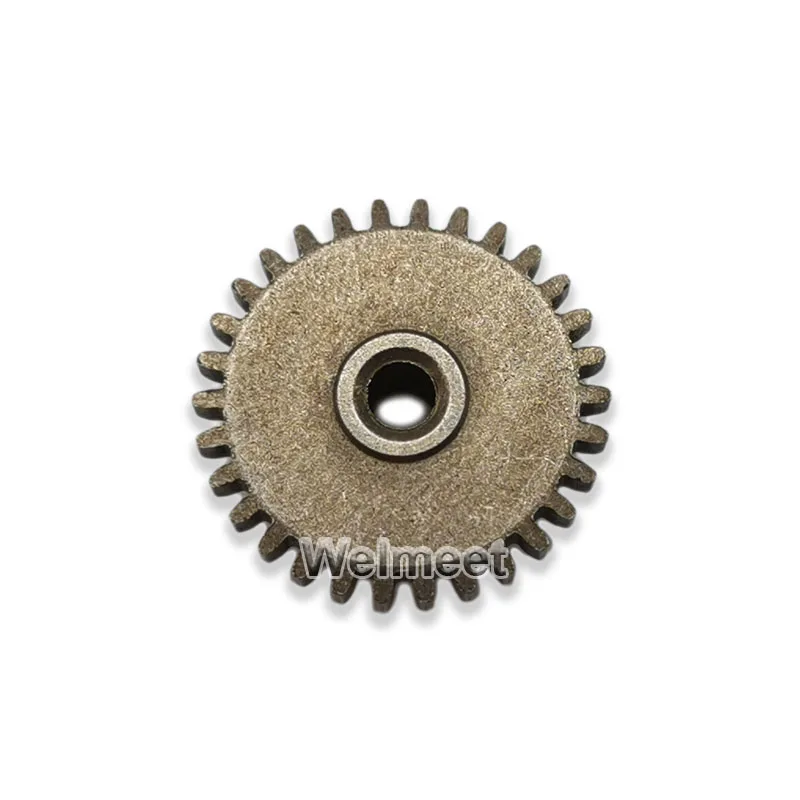 2PCS 0.5 Module 10T-30T Teeth  Iron Metal Double Gear For DC Motor Output Shaft Reduction Gearbox Accessories 2.6mm Hole