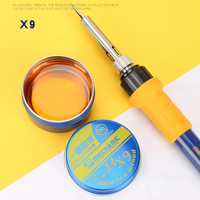 Pâte à souder en colophane X6/X8/X9 BGA, Flux de fer à souder pour PCB