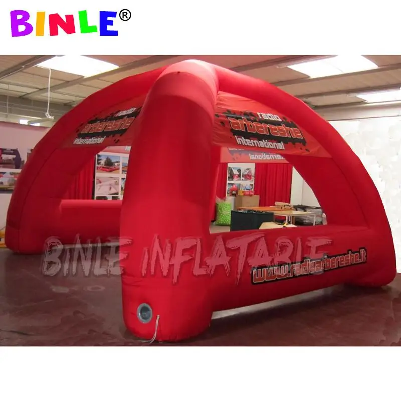 

5x5x4.5metersH Event/competition dome shaped inflatable arch tent for event,advertising inflatable spider tent