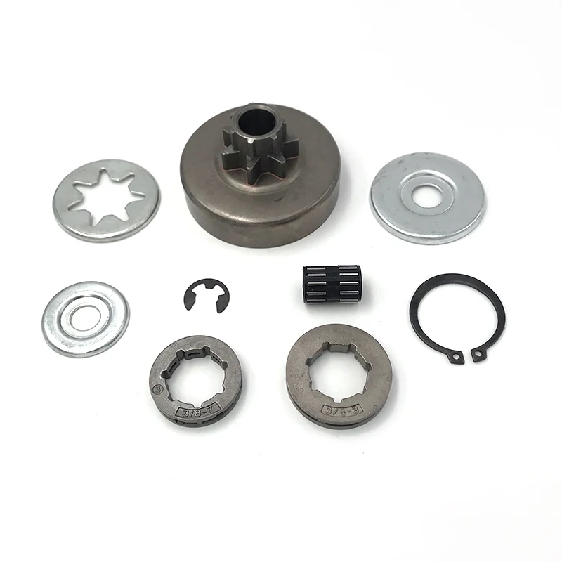 HUNDURE Clutch Sprocket Rim Drum Washer Bearing Kit For Stihl 038 MS380 MS381 Chainsaw