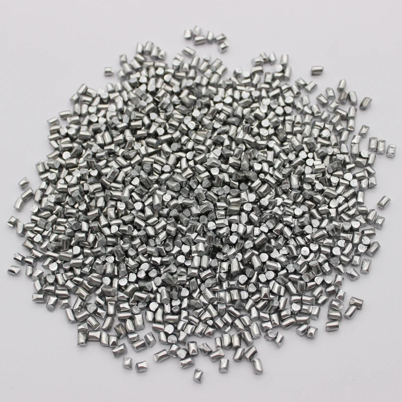 100g  3x3mm high purity Pure Zn Zinc Nugget/Grain/Ingot pellets lab science DIY material