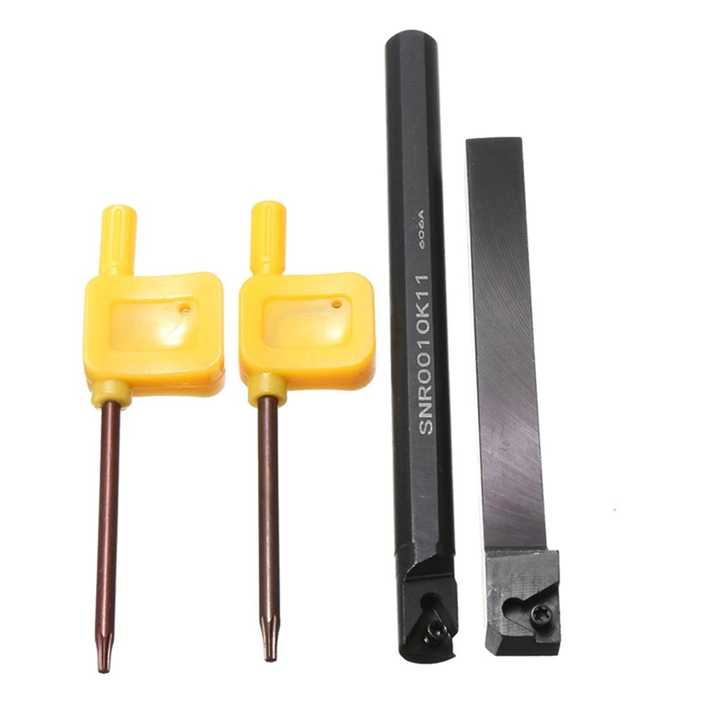 SER1010H11 SNR0010K11, barra de perforación de torno CNC de 10mm, herramienta de torneado de rosca, cortador de torno, portaherramientas para 11IR 11ER, alta calidad, 1 unidad
