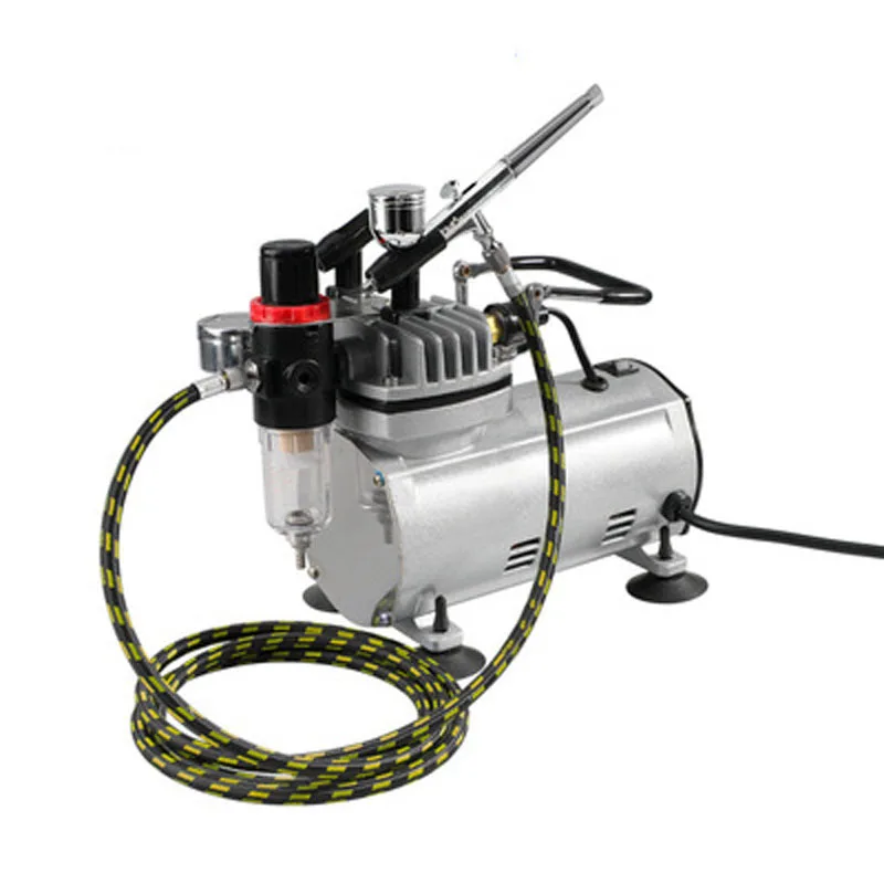 

220V 20-23 L/ min 1/5Hp Small Airbrush Compressor Small Vacuum Pump airtight pump
