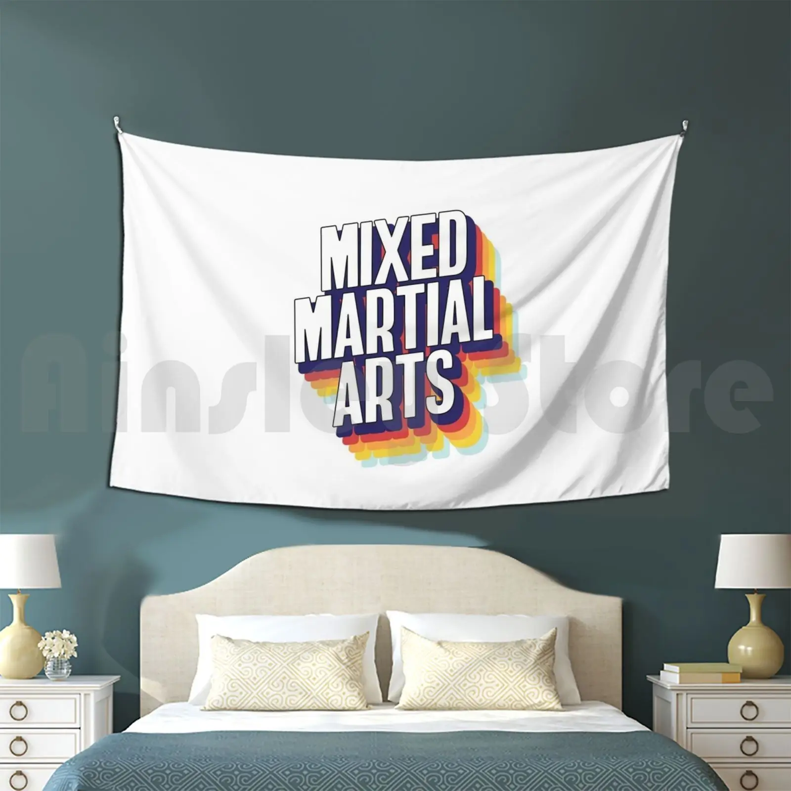 Mixed Martial Arts Customized Tapestry Mixed Martial Arts Martial Aritst Jiu Jitsu Jiujitsu Taekowondo