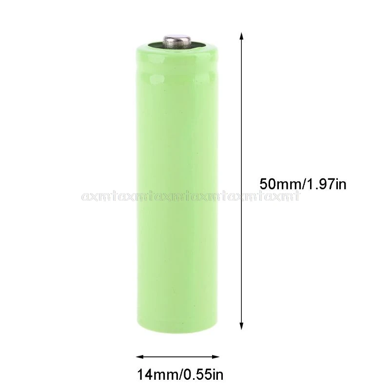 Universal No Power AA Dummy Fake Battery Setup Shell Placeholder Cylinder Conductor for Lithium iron phosphate battery C63A