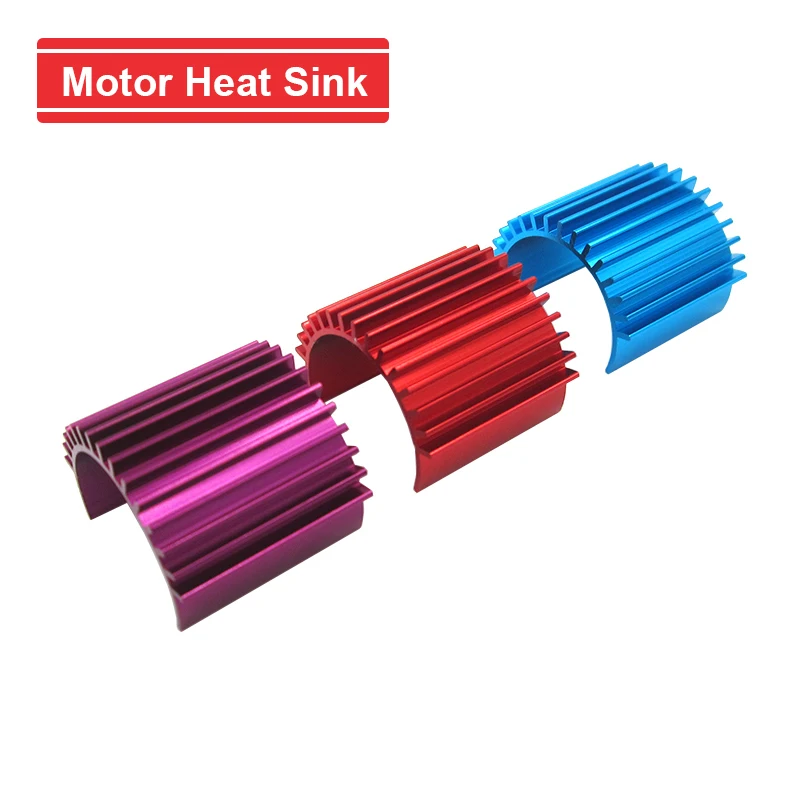 RC Boat Brush Motor Cooling Fin Heat Sink for 390 380 Brush Motor RC Car Boat Model