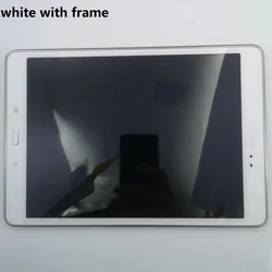 (used) SM-P555 LCD For Samsung Galaxy Tab A 9.7 P550 SM-P550 Display Touch Screen Digitizer Sensors Assembly Panel with Frame