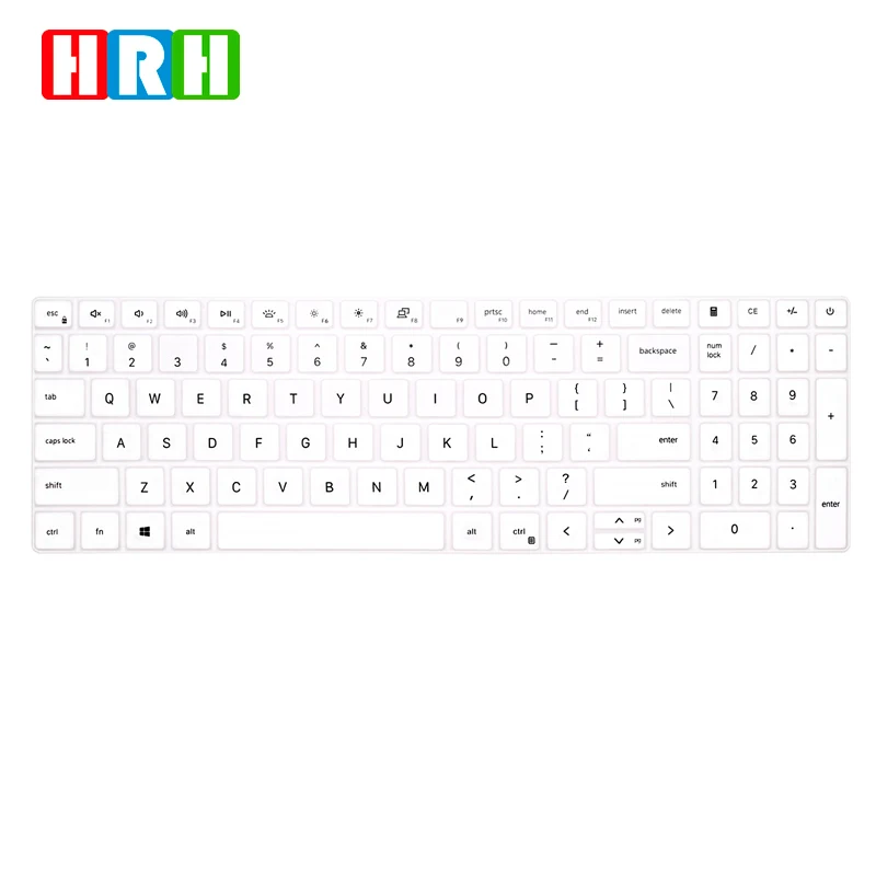 HRH Laptop keyboard Cover Protector  For 2021 Dell inspiron 15 5510 5515 5518 & DELL inspiron 16 PLUS 7610 DELL Latitude 3520