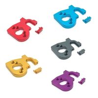 Blue/Red/Gold/Titanium/Purple 1/14 RC Car Adjustable Alloy Motor Mount Holder 1303 Parts For Wltoys 124019 144001 124018