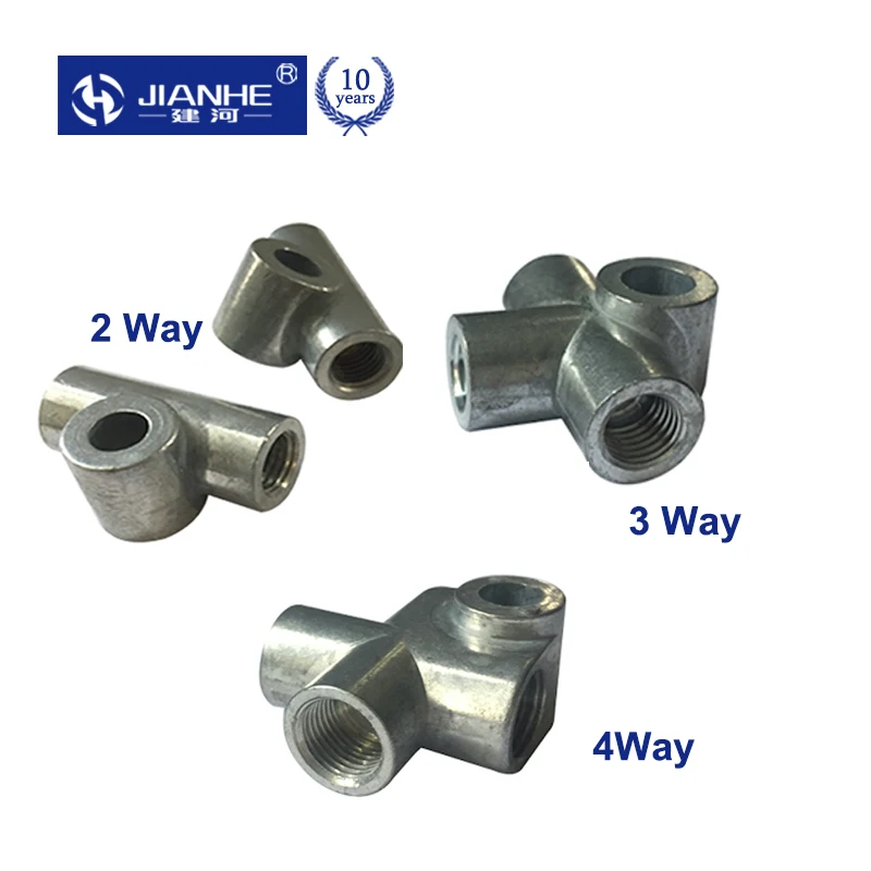 JIANHE 2 3 4 way junction block /oil distributor/separator valve/divider for CNC machine/centralized lubrication system