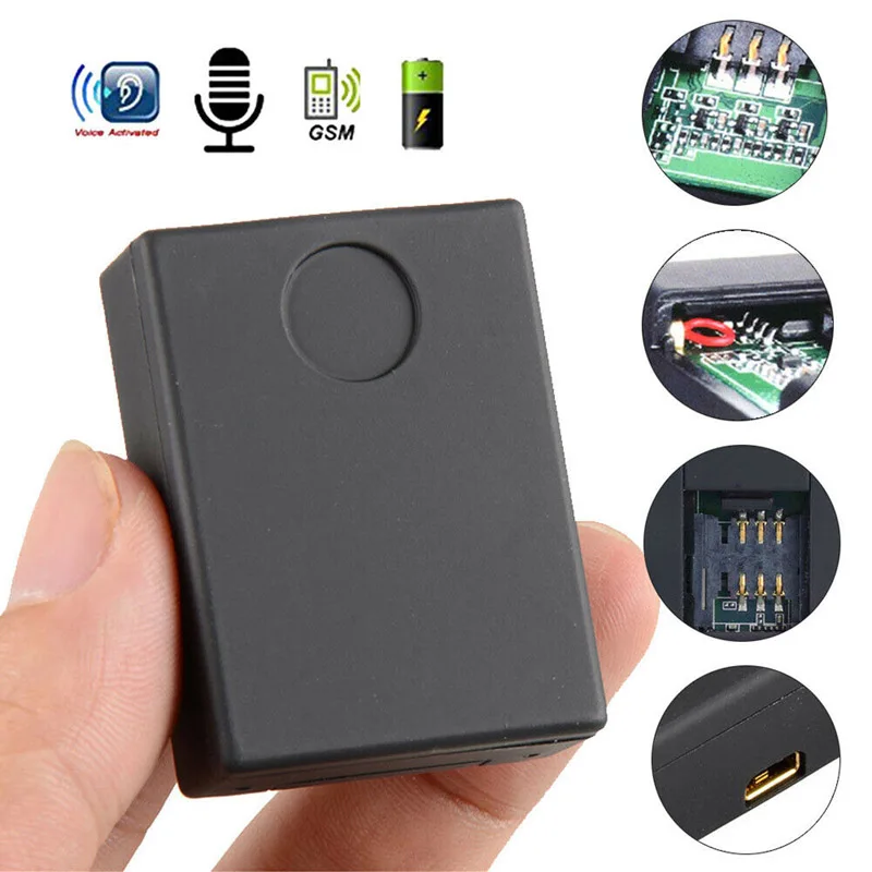 N9 GSM monitoring device in the alarm mini GSM monitor voice monitoring system tri-band 2 microphone 12-15 days standby time