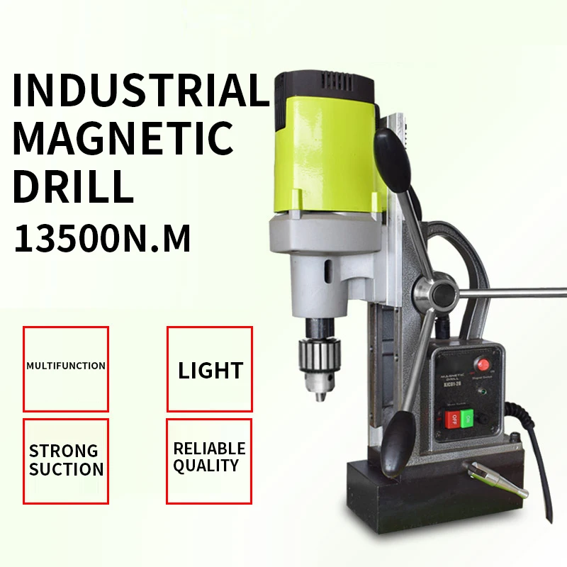 XJC01-28 Magnetic Base Drilling Rig Industrial Grade Core Drill Magnetic Drilling Rig Portable Iron Drill