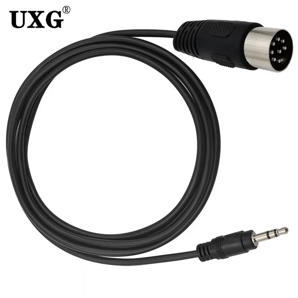 Din 8-polig bis 3,5mm Kabel 8-poliger Din-Stecker auf 3,5mm männliches Audio adapter kabel für Audiogeräte für Musik instrumente 0,5 m 1m 3m