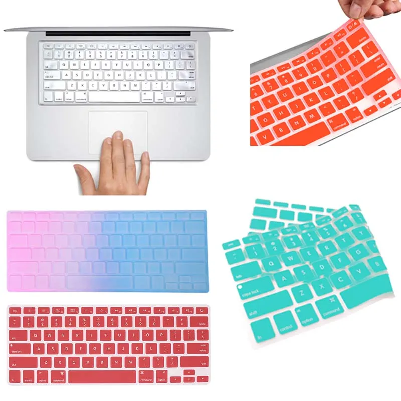 

Laptop Keyboard Cover for Apple Air 11" (A1370 A1465) Waterproof Silicone Protective Film US Layout Soft Skins