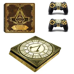 New Game PS4 Slim Decal Protective Skin Cover Sticker for PS4 Slim Console & Controller Stickers Vinyl