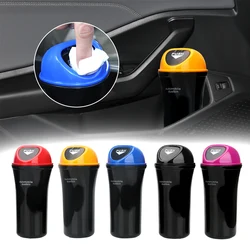 Car-styling Auto Organizer Storage Box Garbage Rubbish Holder Ashtray Car Trash Can Auto Door Seat Back Visor Trash Bin Dustbin